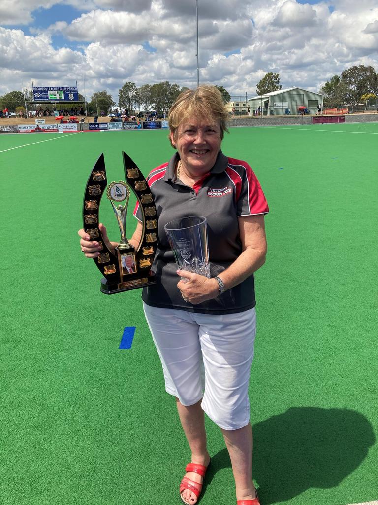 June Nicholls was recognised for her invaluable contribution to Ipswich Hockey, particularly as COVID coordinator for 2020.