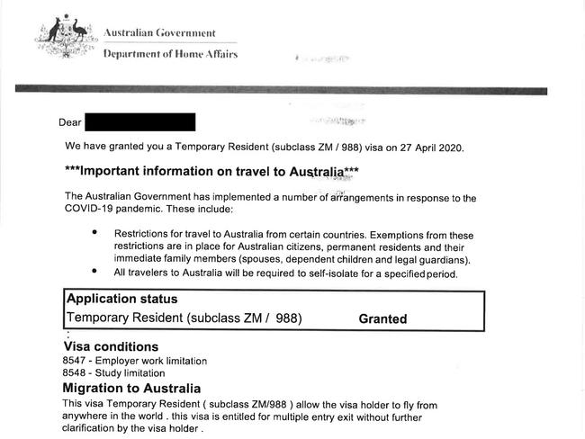 Unscrupulous operators are charging large sums of money for visas to get into Australia as ship crew. Picture: Supplied