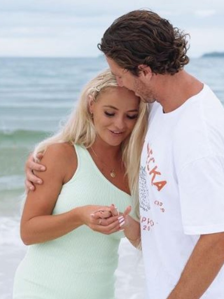 The couple are due to be married in just over a month. Picture: Instagram