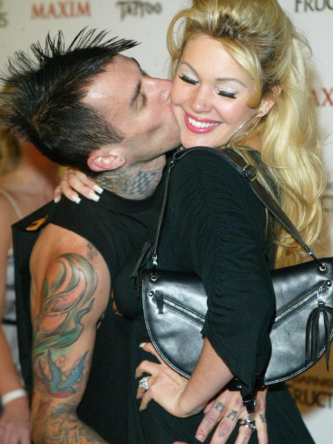 The former Playboy Playmate also called her ex Travis Barker a “womaniser”. Picture: Matthew Simmons/Getty Images