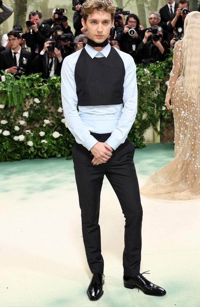 Troye Sivan attends The 2024 Met Gala. Picture: Jamie McCarthy / Getty Images via AFP