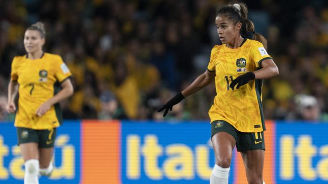 Fowler starred for the Matildas. Picture: Richard Callis/MB Media/Getty Images