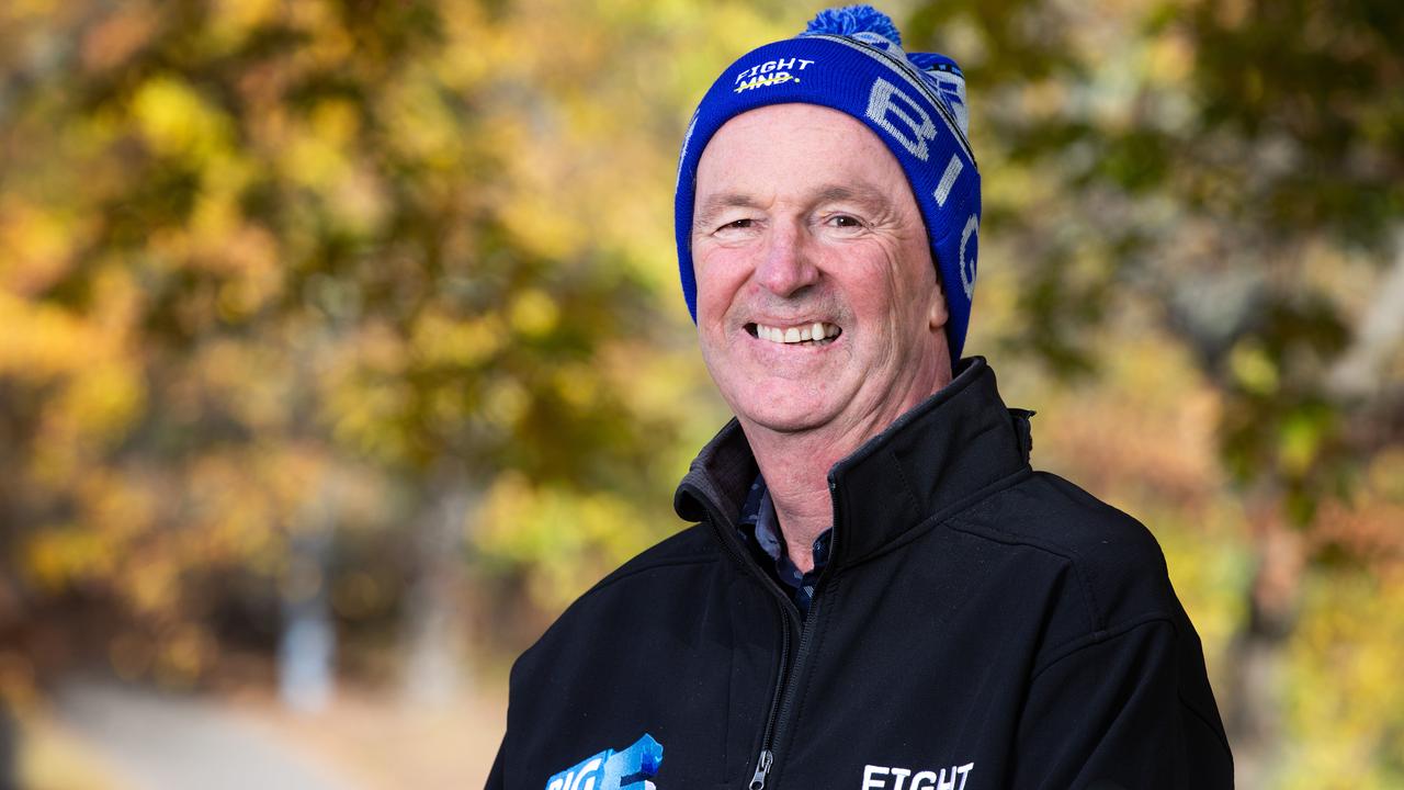 Neale Daniher has fought bravely to raise funds to fight MND while battling the condition. Picture: Sarah Matray