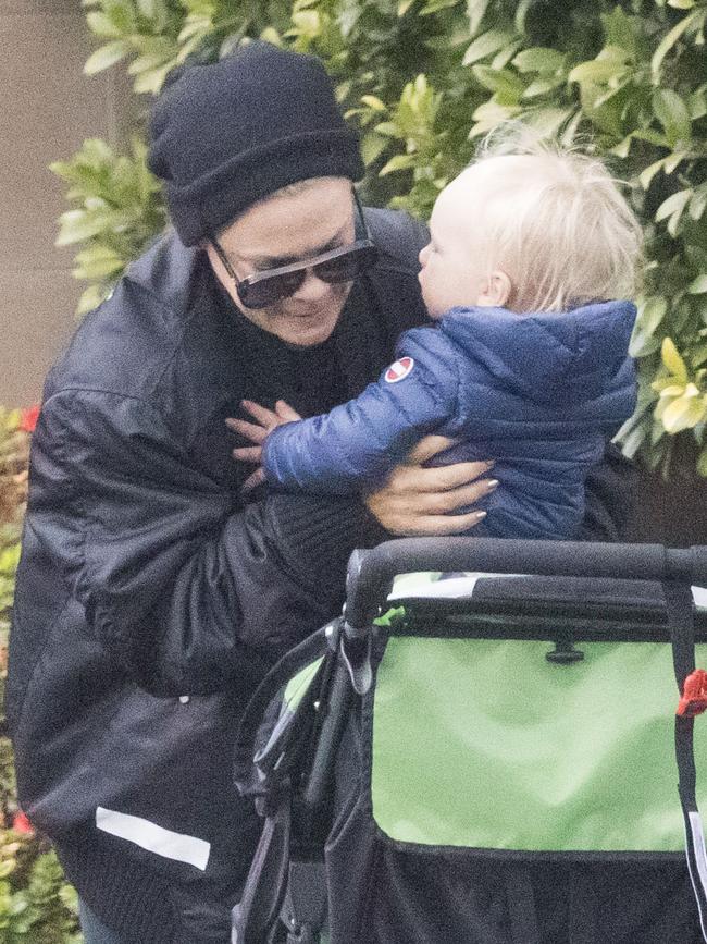 Pink has been out and about in Melbourne. Picture: Splash News