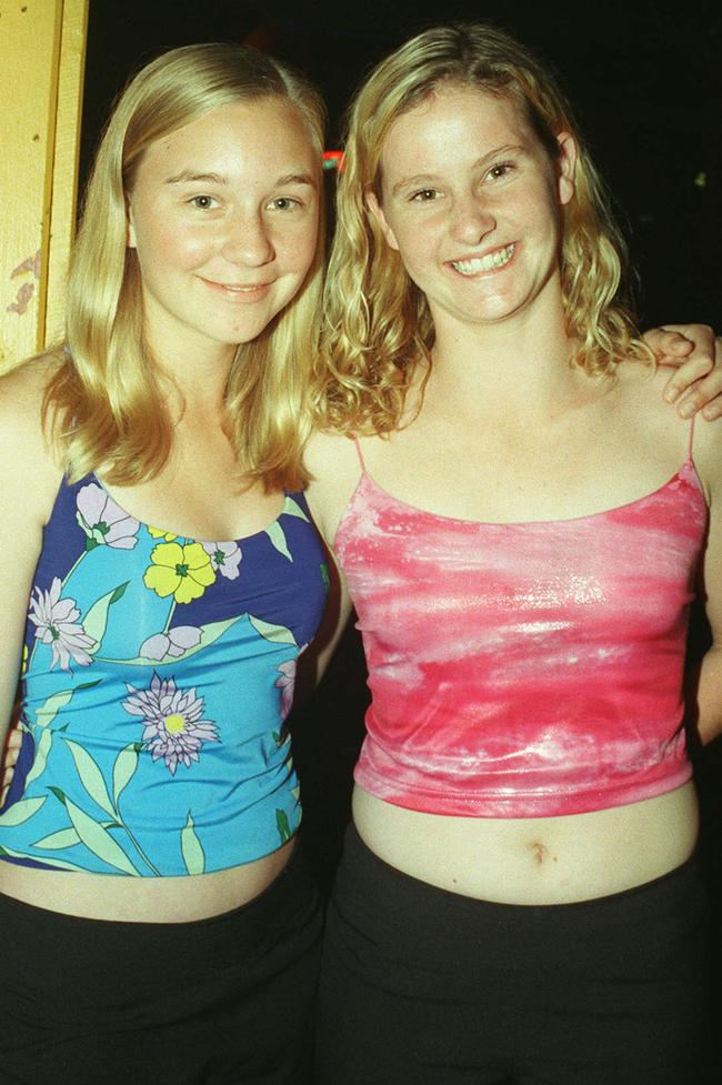 xx nq Socials /Mackay /Alcohol /Free Dance Party at /Doors /Nightclub; Evelyn Ryan and Nichole Morris - 16 Jul 2000
