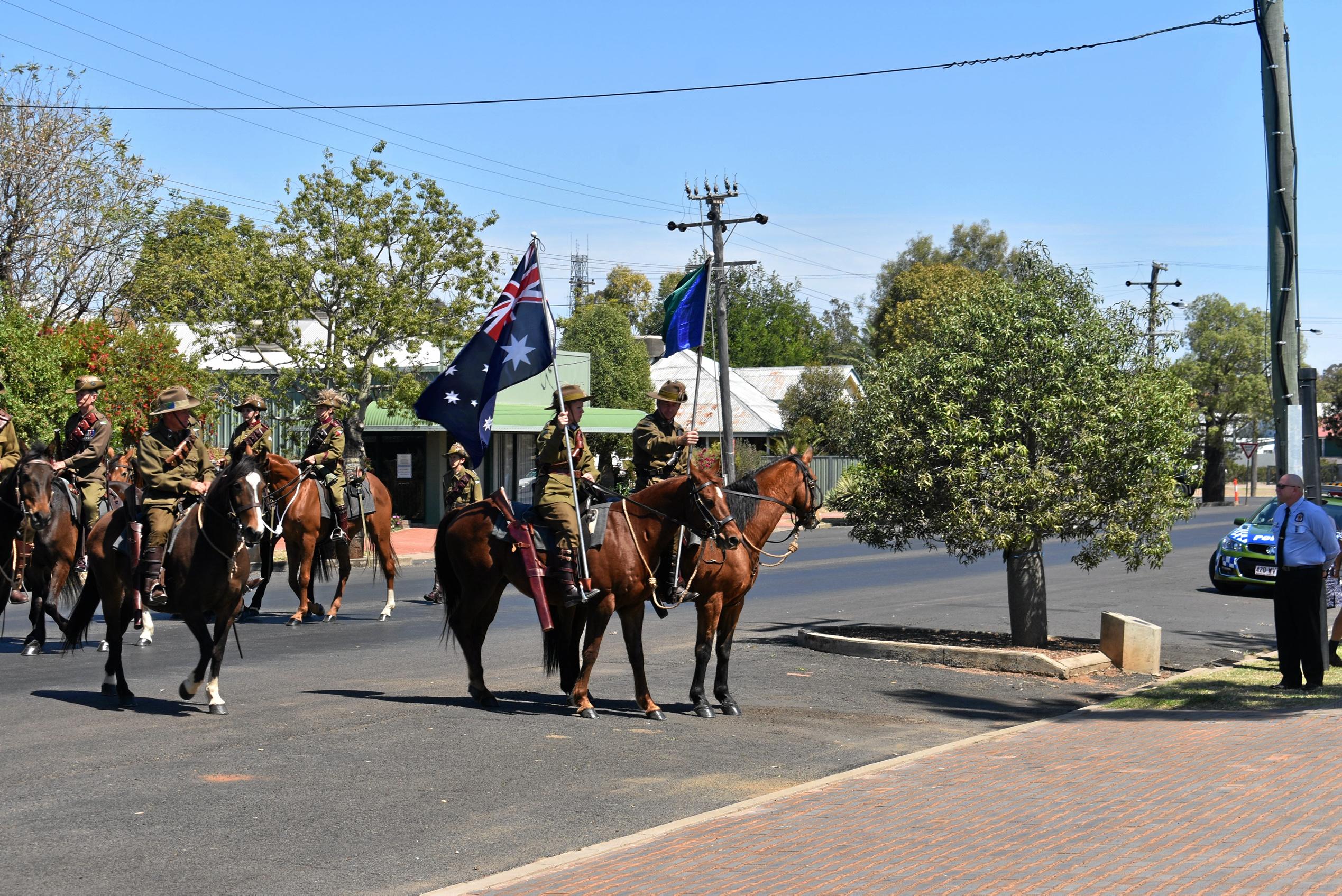 Roma Light Horse Brigade. Picture: Jorja McDonnell