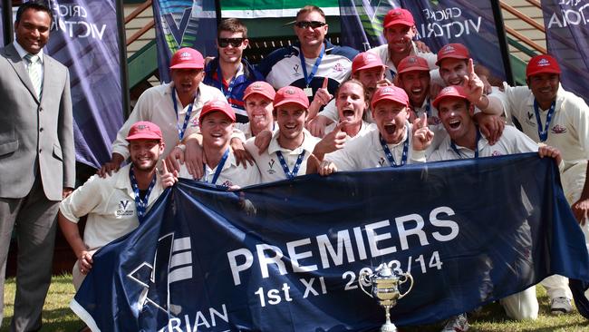 Guy Walker was a member of Footscray’s 2013-14 Premier Cricket flag. Picture: Arj Giese