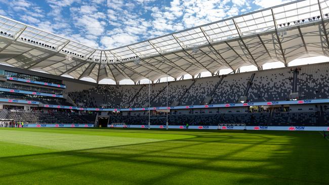 Bankwest Stadium will host its first match on Monday afternoon.