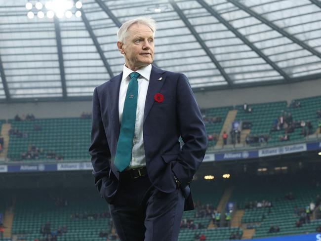 Wallabies head coach Joe Schmidt. Picture: AFP