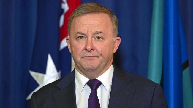 SAME AGAIN? Leader of the Opposition Anthony Albanese speaks to the media  at Parliament House in Canberra on Thursday. Picture: LUKAS COCH