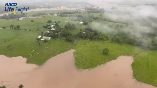 FIVE PEOPLE AND DOG RESCUED AMAMOOR