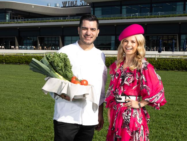 With Chef Dany Karam. Photo by Renee Nowytarger.