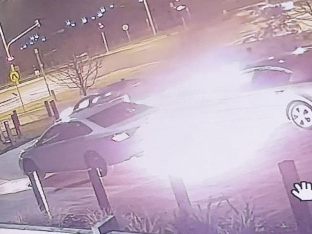 Vision captures the moment Tsai-Wei Hung torches two of her former housemates’ cars. Picture: Supplied