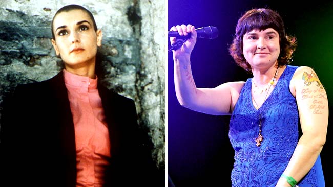 Irish singer Sinead O'Connor stuns fans with a larger figure and a new hair  do | The Courier Mail