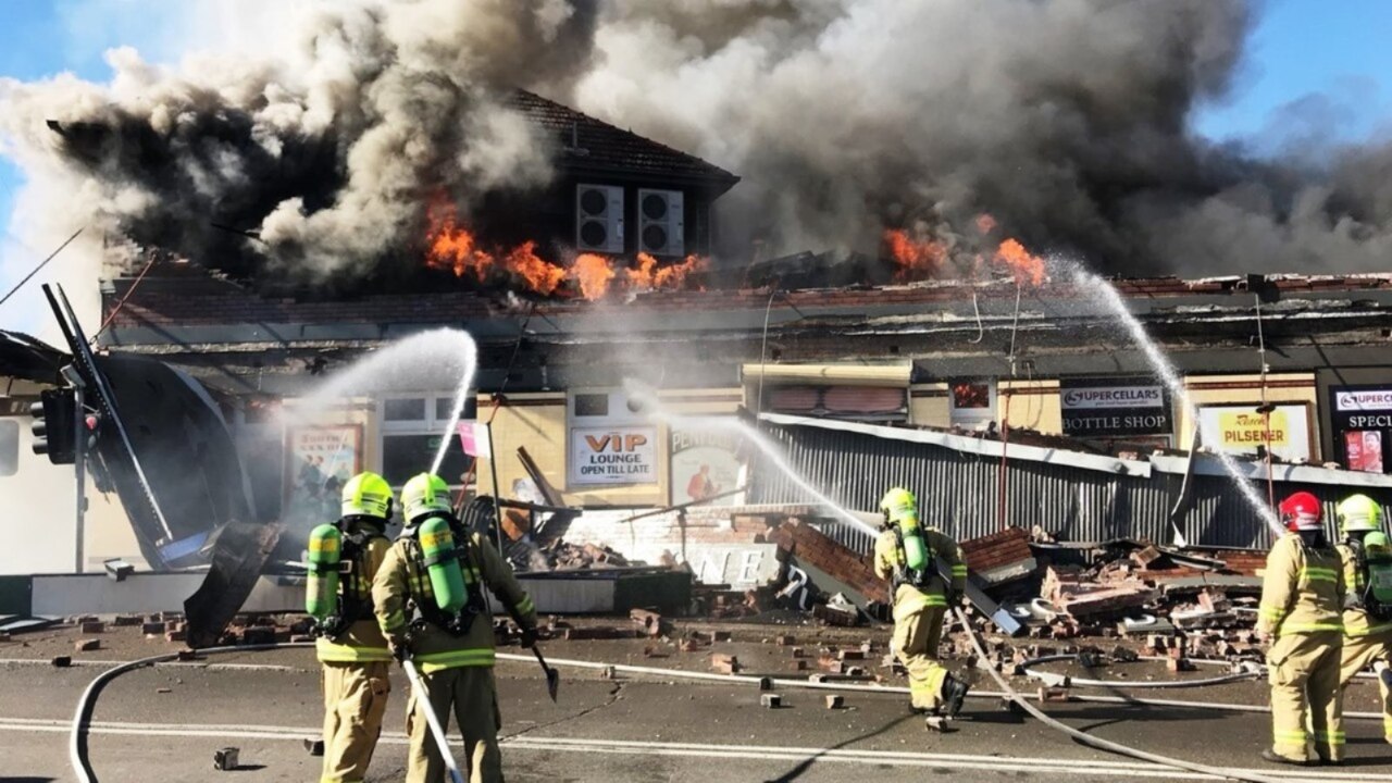 Fire ravages pub in Sydney’s inner west