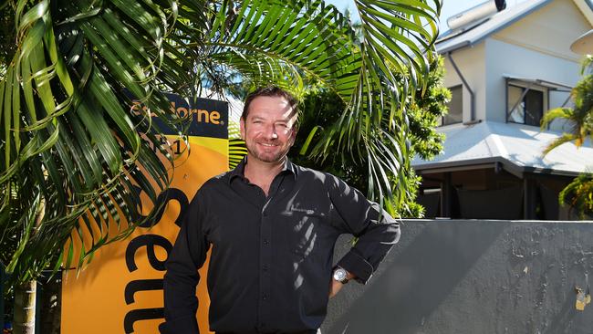 Raine &amp; Horne Darwin general manager Glenn Grantham has seen an increase in inquiries for short-term rentals to ride out coronavirus in the NT. Picture: Keri Megelus