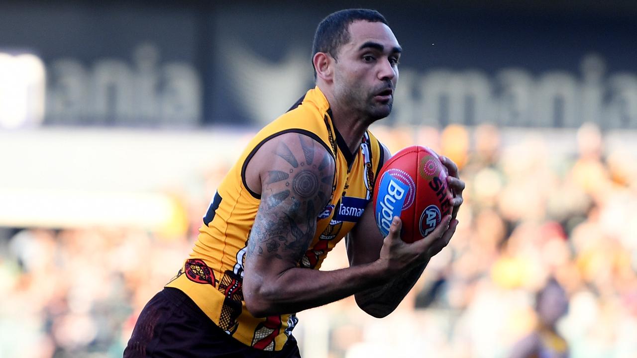 Hawks veteran Shaun Burgoyne. Photo: AAP Image/Tracey Nearmy