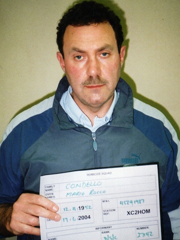 A police mugshot of Condello. Picture: Supplied