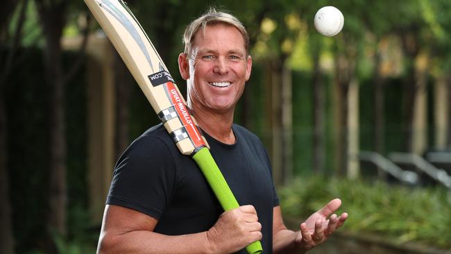 Shane Warne is in isolation after testing positive for Covid-19. Picture: Alex Coppel