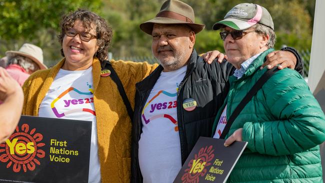 Noel Pearson at the Sunshine Coast Come Together for Yes event. Picture: Supplied