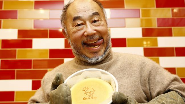 Uncle Tetsu, the founder of the eponymous Japanese cheesecake shop. Picture: John Appleyard