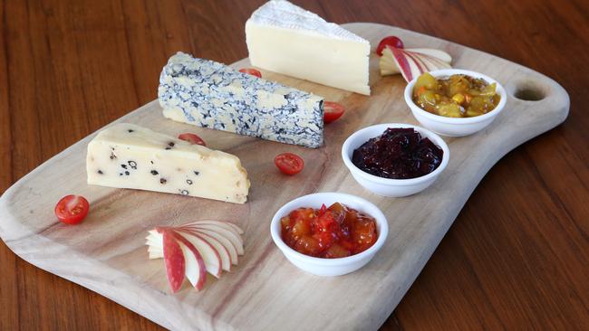 A cheese platter for two from Stanthorpe Cheese. Picture: Tara Croser.