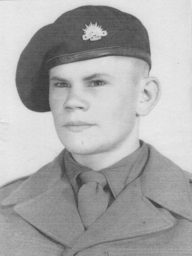 Signalman John Tassell after he had joined the military, circa 1966. He was killed in the Malaya Borneo conflict.