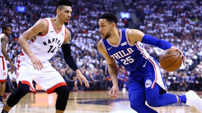 Ben Simmons has previously been vocal against racism. Picture: Vaughn Ridley/Getty Images