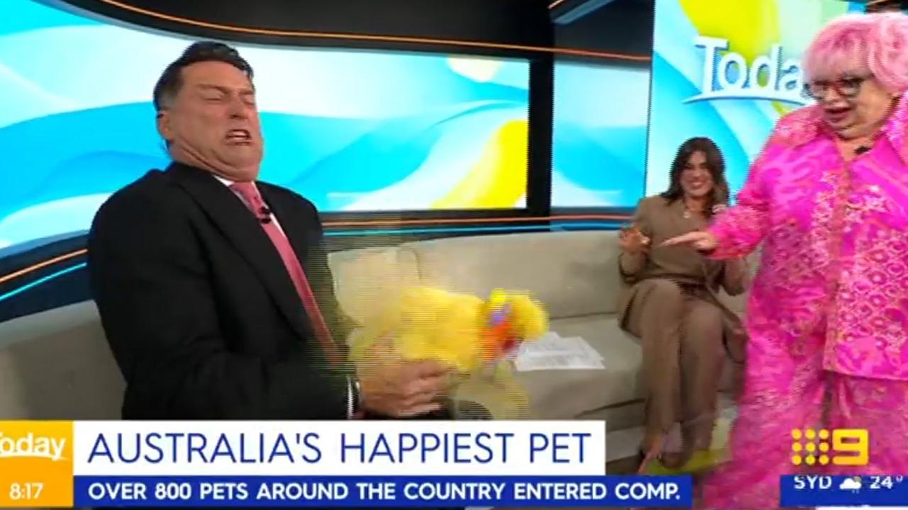 Karl Stefanovic freaked out .