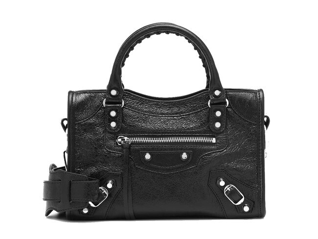 Balenciaga Classic City Mini leather tote, $2450, mytheresa.com