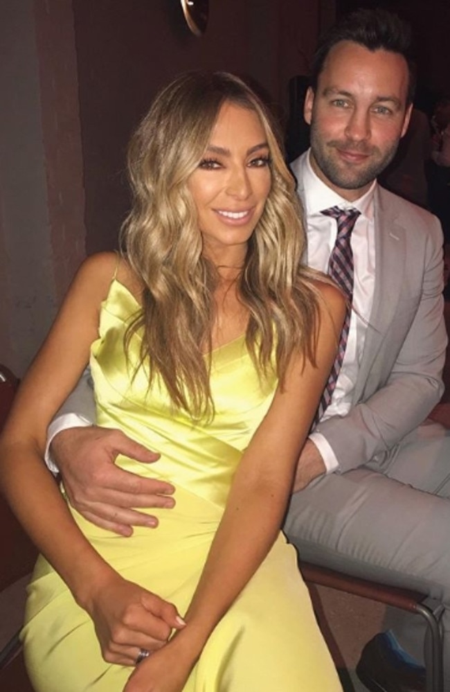 Nadia and Jimmy Bartel split after five years of marriage. Picture: Instagram