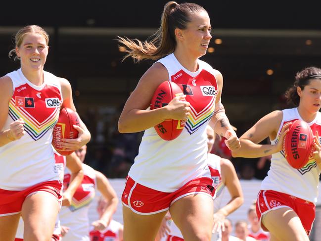 Chloe Molloy says she has “engulfed” herself in life as a Sydneysider. Picture: James Worsfold/AFL Photos/Getty Images