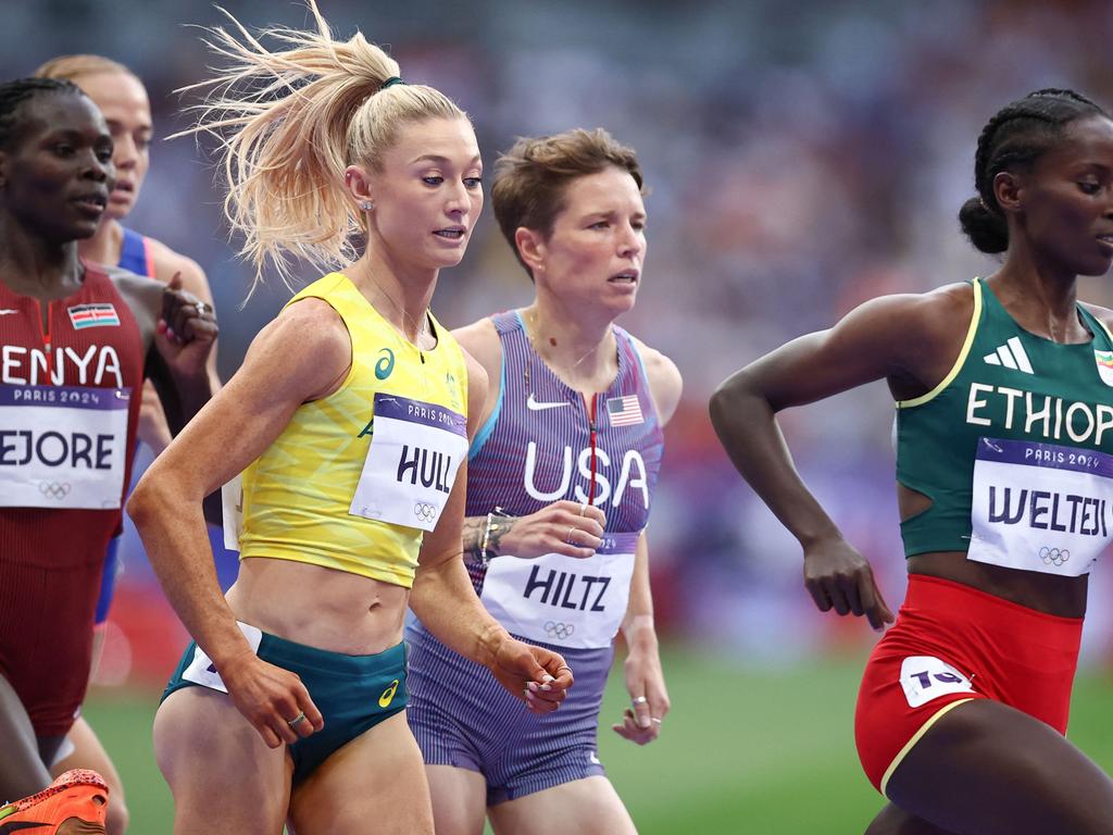 Hull feels like she has what it takes to win the 1500m. Picture: Anne-Christine Poujoulat / AFP