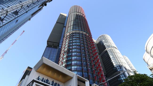 PWC’s offices at One International Towers, Barangaroo, in Sydney. Picture: John Feder