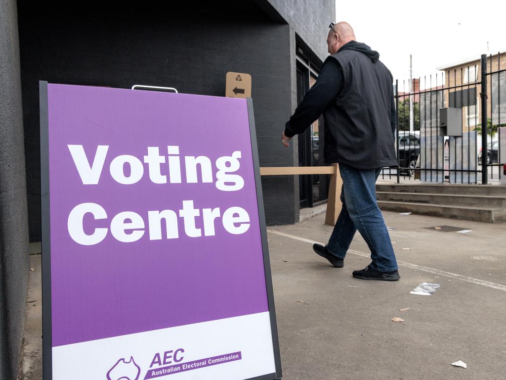 All Australians citizens aged 18 and above are required by law to vote in federal elections. Picture: NewsWire / David Geraghty