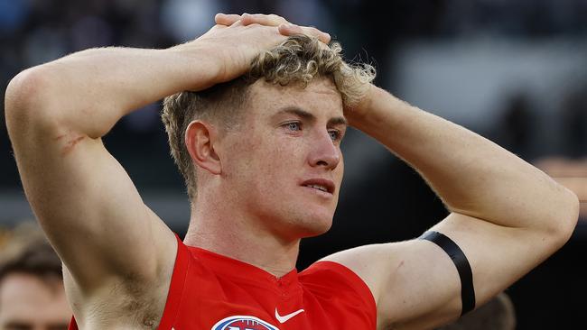 Chad Warner was a standout on a woeful day for the Swans.