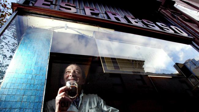 Anyone who ever left Pellegrini’s knew how Sisto Malaspina said goodbye, writes Justin Smith. Picture: Kelly Barnes