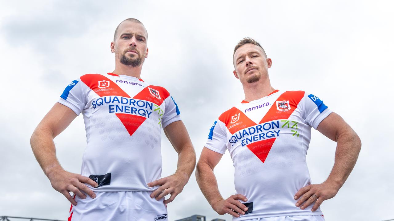 Clint Gutherson and Damien Cook will co-captain the Dragons.