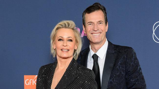 Amanda Keller and Brendan 'Jonesy' Jones at the 34th annual Australian Commercial Radio Awards (ACRAs) which were held in Sydney on Saturday,  October 14, 2023.Picture: Supplied/CRA