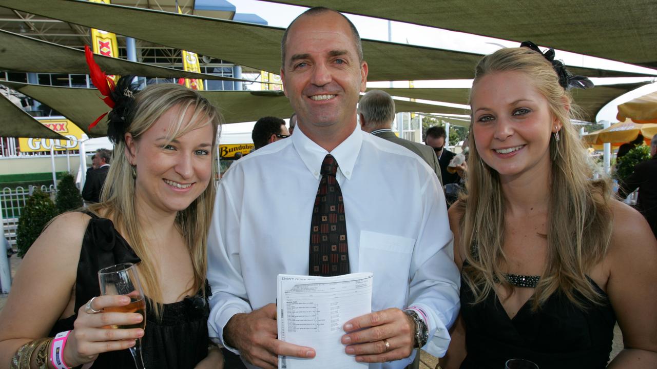 Courtney Rutherford, Scott Pierce and Roxanne DePoll in 2009. Picture: Brett Wortman