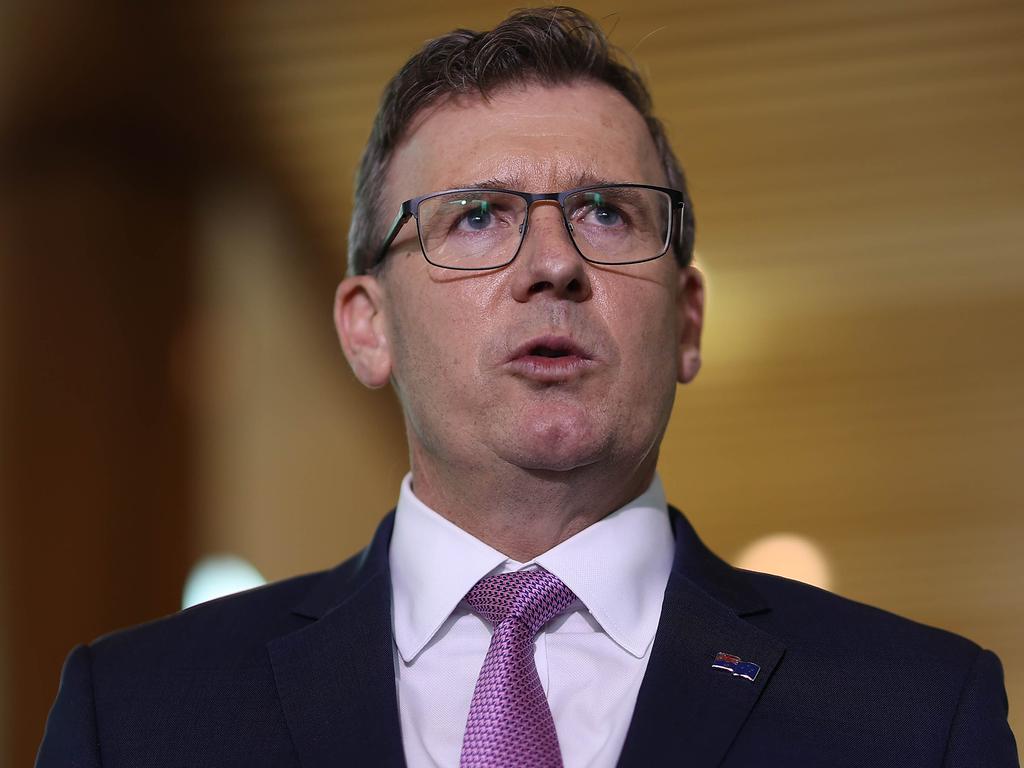 Alan Tudge has vehemently denied the accusations, but agreed to stand aside from his role while the Prime Minister’s office investigates. Picture: NCA NewsWire / Gary Ramage