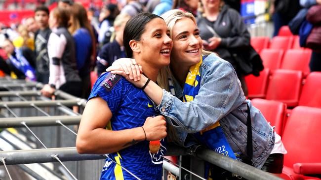 Sam Kerr and Kristie Mews are engaged