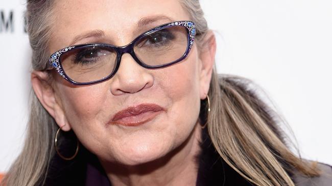 Fans are sending their thoughts after Carrie Fisher suffered a heart attack during a flight. Picture: Dimitrios Kambouris/Getty Images