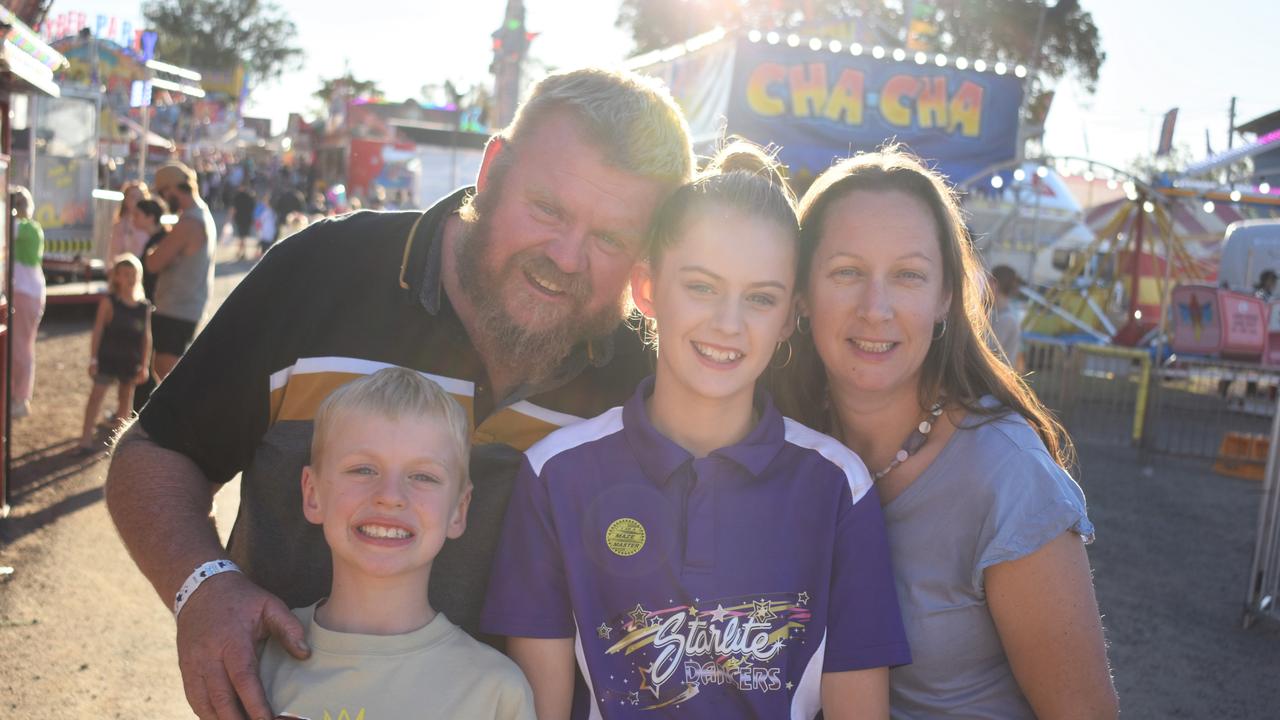 The Gscheidle family at the Gatton Show on Saturday, July 22, 2023. Picture: Peta McEachern