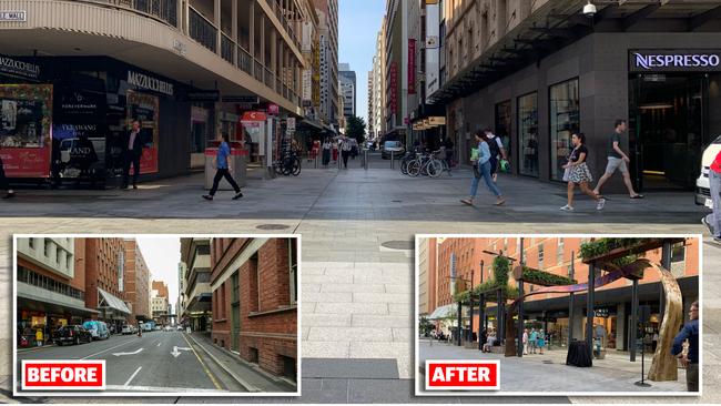 The $17.6 million overhaul of Gawler Place has been completed but opinions are already divided on the final results.