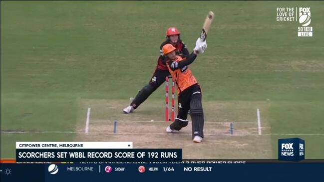 Scorchers set WBBL record!