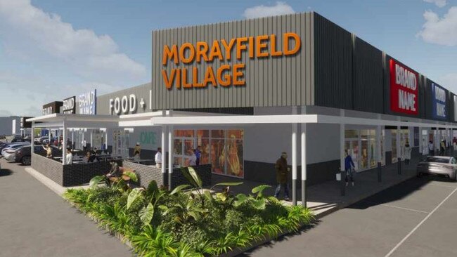 Morayfield Village will be transformed into a dining and retail precinct after German hypermarket chain Kaufland cancelled its plans to fill the facility. PICTURE: Supplied