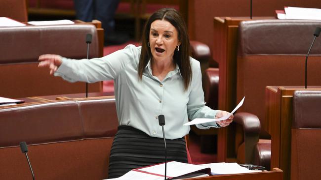 Senator Jacqui Lambie says Australia should cut ADF ‘waste’ before boosting the defence budget. Picture: NewsWire / Martin Ollman