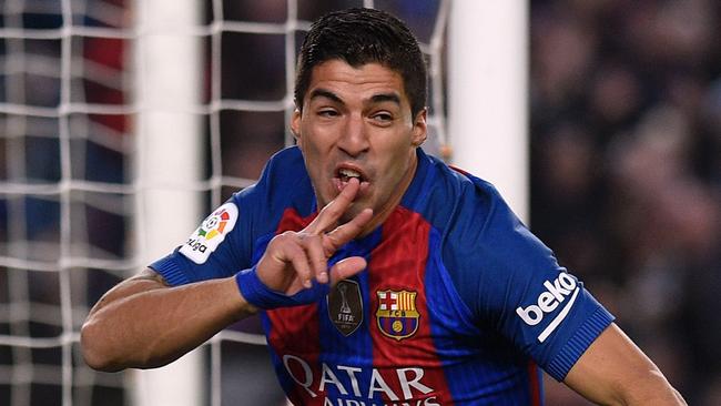 Barcelona's Uruguayan forward Luis Suarez.