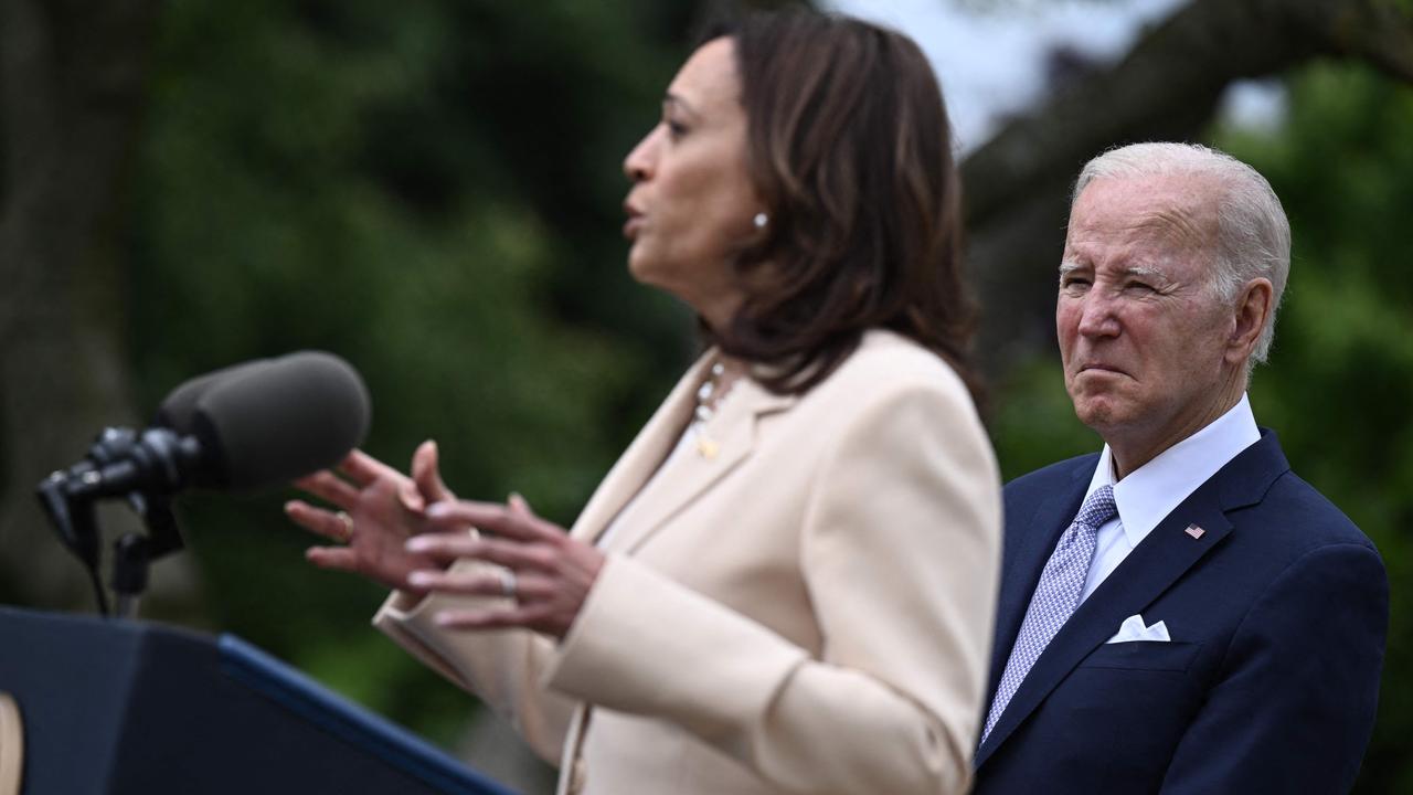 Mr Biden also has endorsing Vice President Kamala Harris as the Democratic nominee for the 2024 election after he dropped out of the race. Picture: Brendan Smialowski/AFP